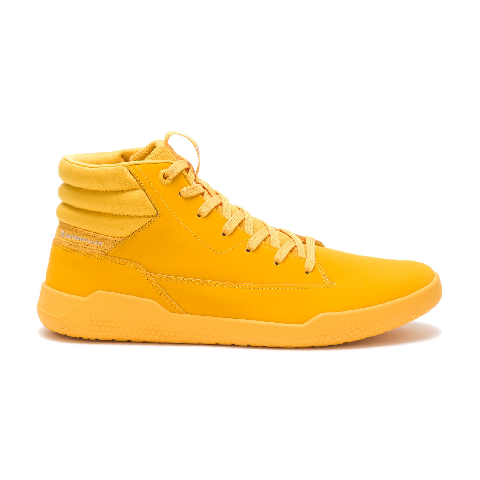 Caterpillar Code Hex Hi - Mens Sneakers - Yellow - NZ (401BROCUY)